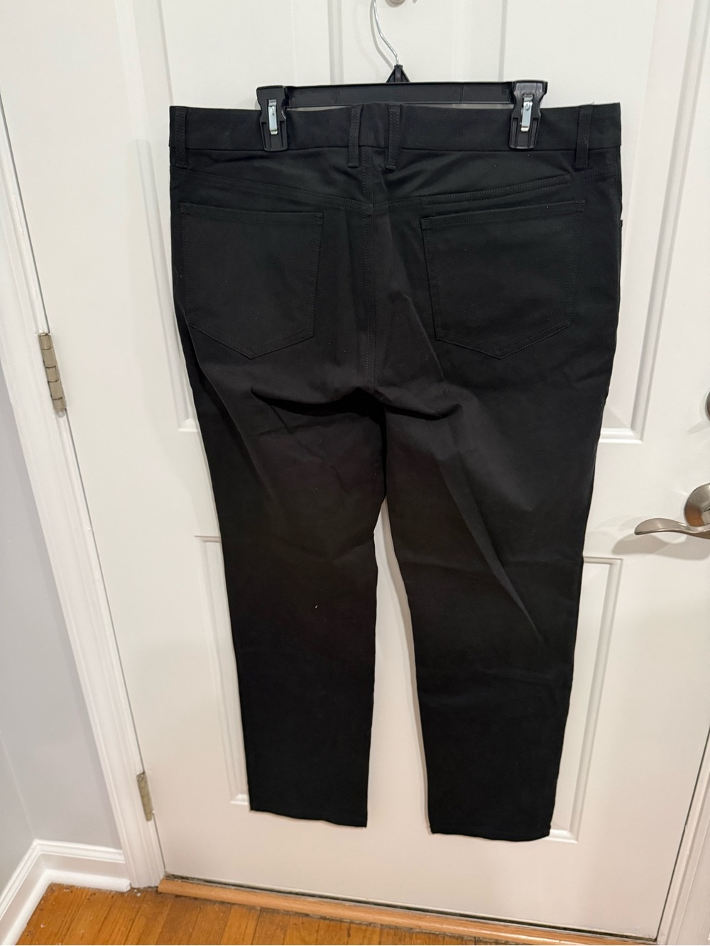 Away Men's Straight Jeans in Black - Picture 4 of 9